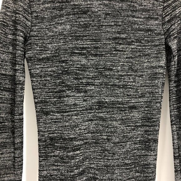Revamped Dark Grey Heathered Long Sleeve Crew Neck Shirt size XS - Picture 13 of 15